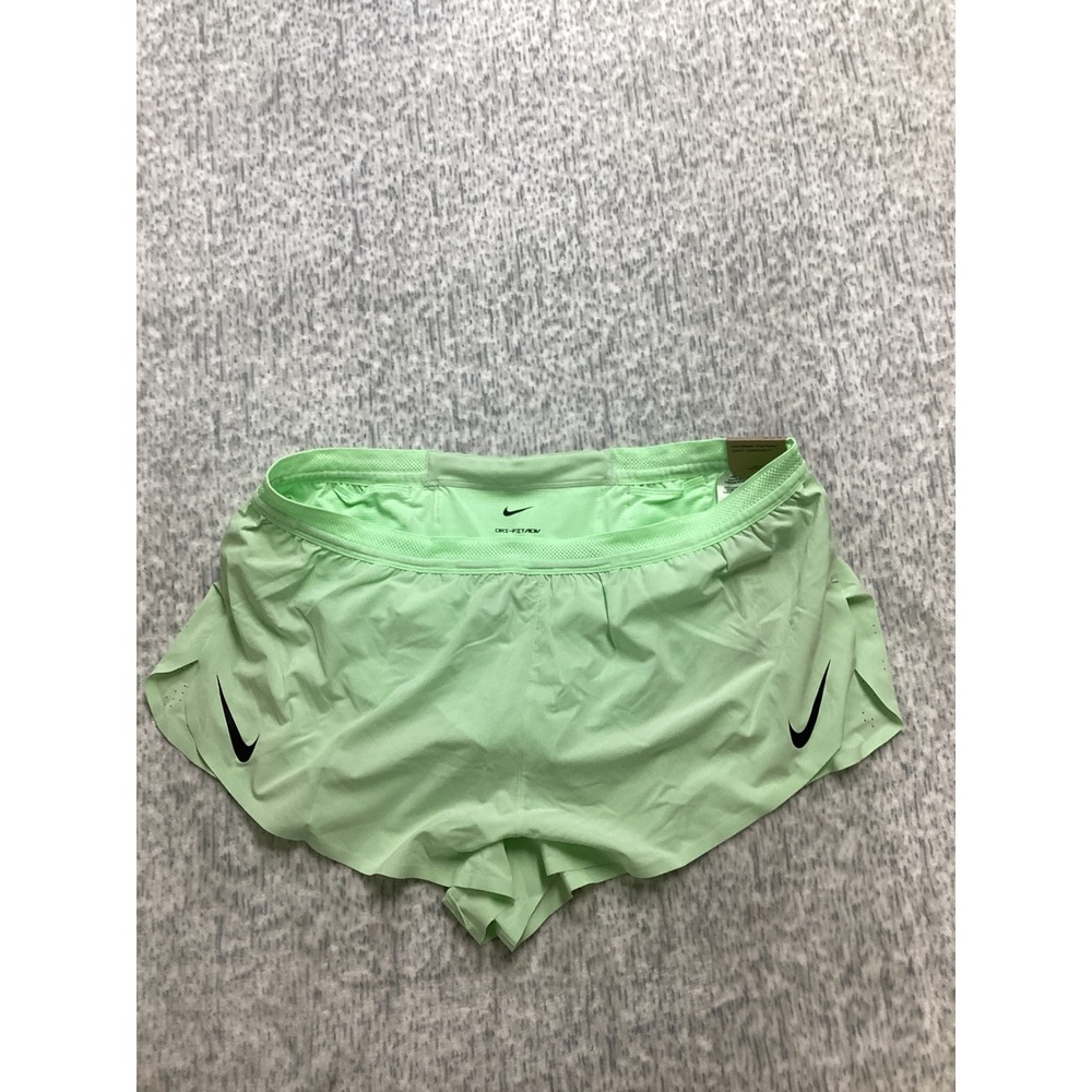 Nike Mens Dri-FIT ADV 2 Inch Running Shorts Mint‎ Green FN3349-376 XXL